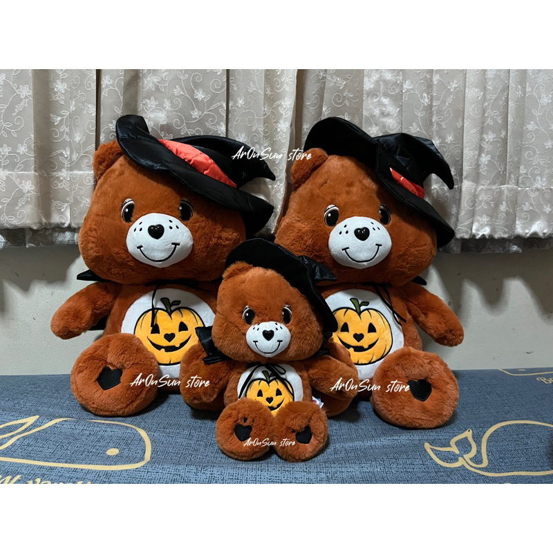 Care Bears ตุ๊กตาแคร์แบร์ Halloween 2023 🎃 Trick or Sweet Bear 🎃 ของแท้ พร้อมส่ง💫