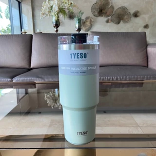 tyeso แก้วเก็บความเย็น สแตนเลสแท้ รับประกันไอน้ำไม่เกาะแก้ว ขนาด 30ออนซ์ 900ml.