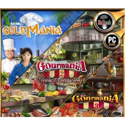 Gourmania 1-3 🔥 [PC/LAPTOP GAME] 🔥 [ DIGITAL DOWNLOAD] 🔥Hidden Object🔥Nostalgia Games