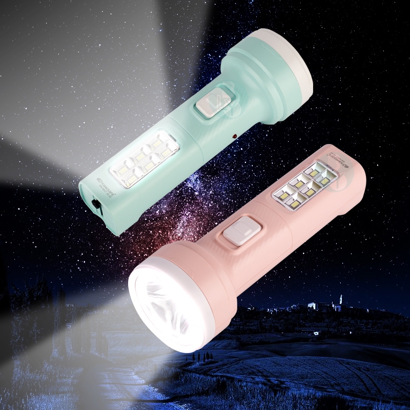 ไฟฉาย LED รุ่น KM-8917 และ KM-8928C แบบชาร์จไฟได้ ใช้เป็นโคมไฟข้างเตียงได้ TSM KAMISAFE
