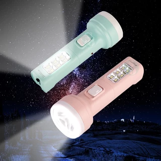 ไฟฉาย LED รุ่น KM-8917 และ KM-8928C แบบชาร์จไฟได้ ใช้เป็นโคมไฟข้างเตียงได้ TSM KAMISAFE