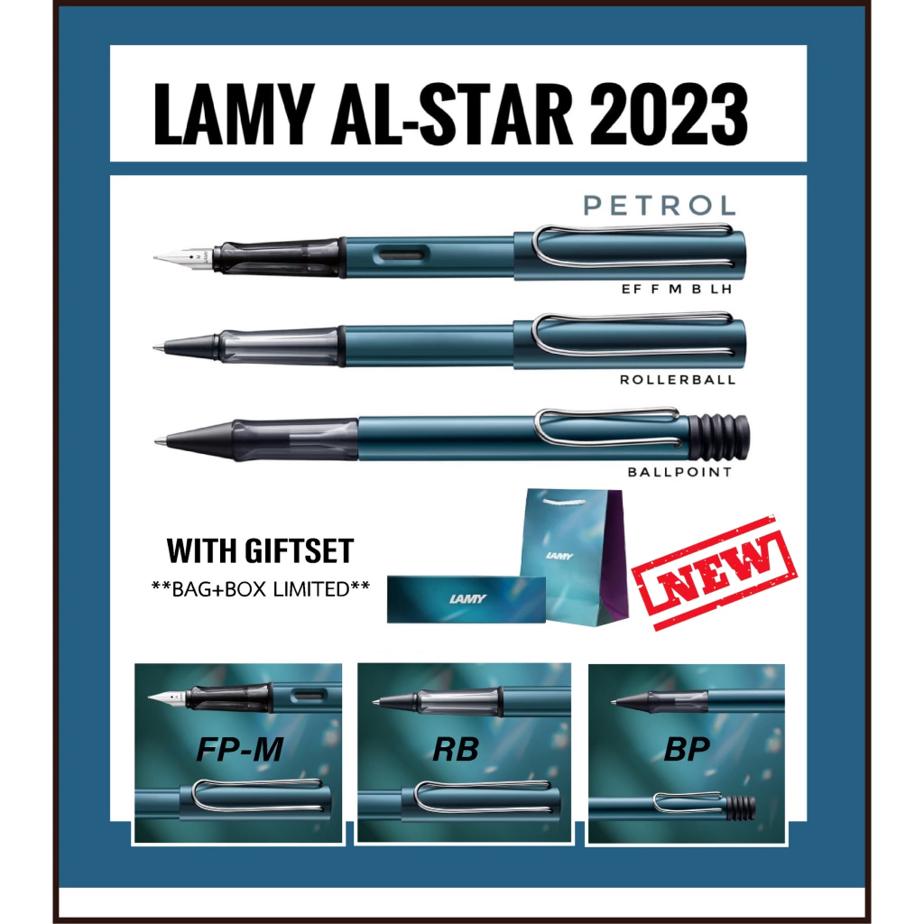 ปากกา Lamy AL-Star Petrol Special Edition 2023 เลเซอร์ชื่อฟรี