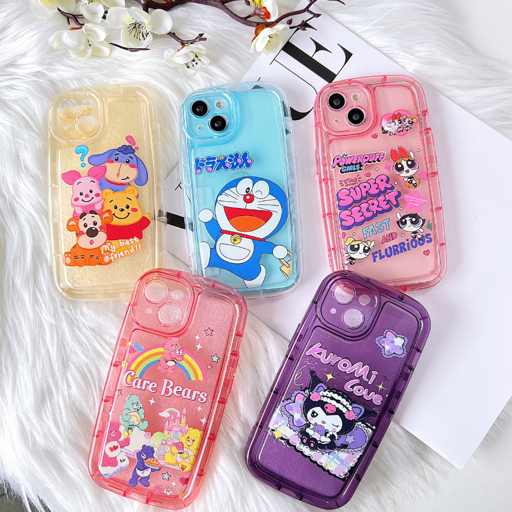 เคสนิ่ม ขอบมน กันกระแทก ลายการตูนมาใหม่ สำหรับรุ่น OPPO A58 5G A78 5G A15 A15S A16 A17 A5S A12 A7 F9