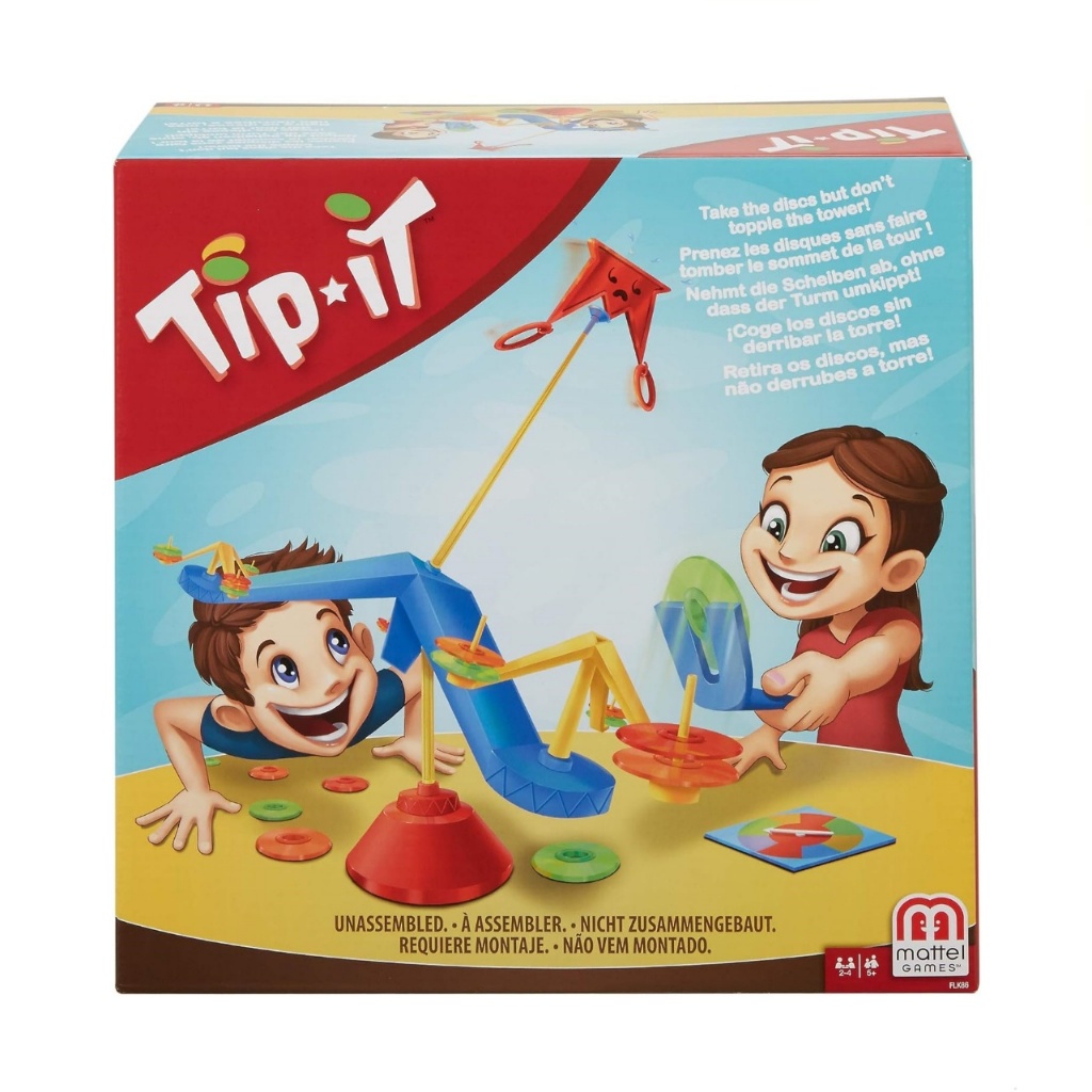 เกมส์ TIP IT ของเล่นครอบครัว ผลัดกันหยิบจานรักษาสมดุลไม่ให้ดาวตก เสริมสร้างความสัมพันธ์ในครอบครัว