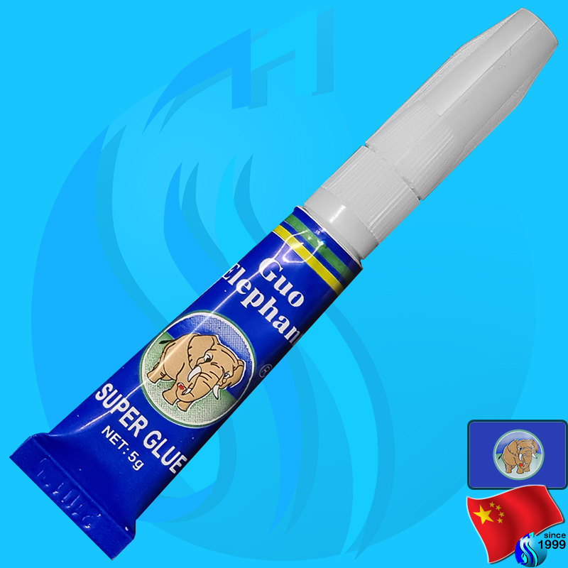 (21-26บาท) GuoElephant Super Coral Gel Glue 5g กาวติดไม้น้ำ ปะการัง หิน กาวเจล cyanoacrylate aquaglue