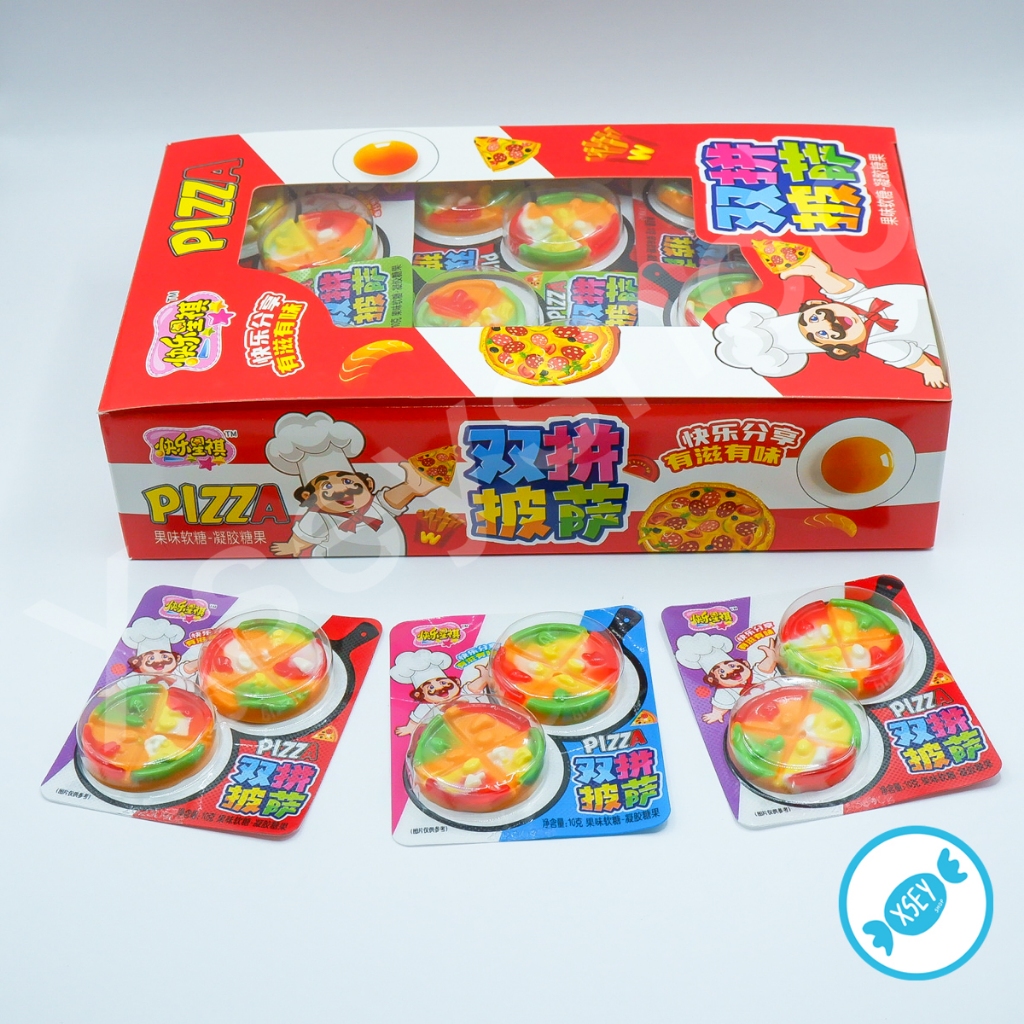 เยลลี่พิซซ่าคู่และพิซซ่าไข่ดาว อร่อยๆ ราคาพิเศษ 1 กล่องมี 30 ชิ้น ราคา ถูกที่สุด ดีลบีเคเค แกลเลอรีภาพที่ 4