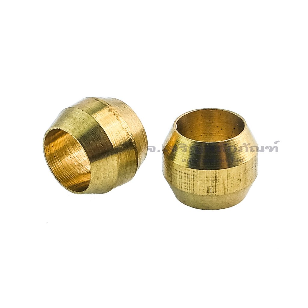 ตาไก่ทองเหลือง ขนาด 4 6 8 10 12 3/16 1/4 3/8 (แพ็คละ 1 ตัว) Brass Fitting ใส่ท่อทองแดง เสียบสายลม