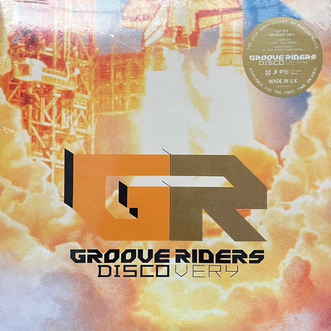 แผ่นเสียง LP Groove Riders อัลบั้ม Discovery  ( Bakery Music ) 1st press