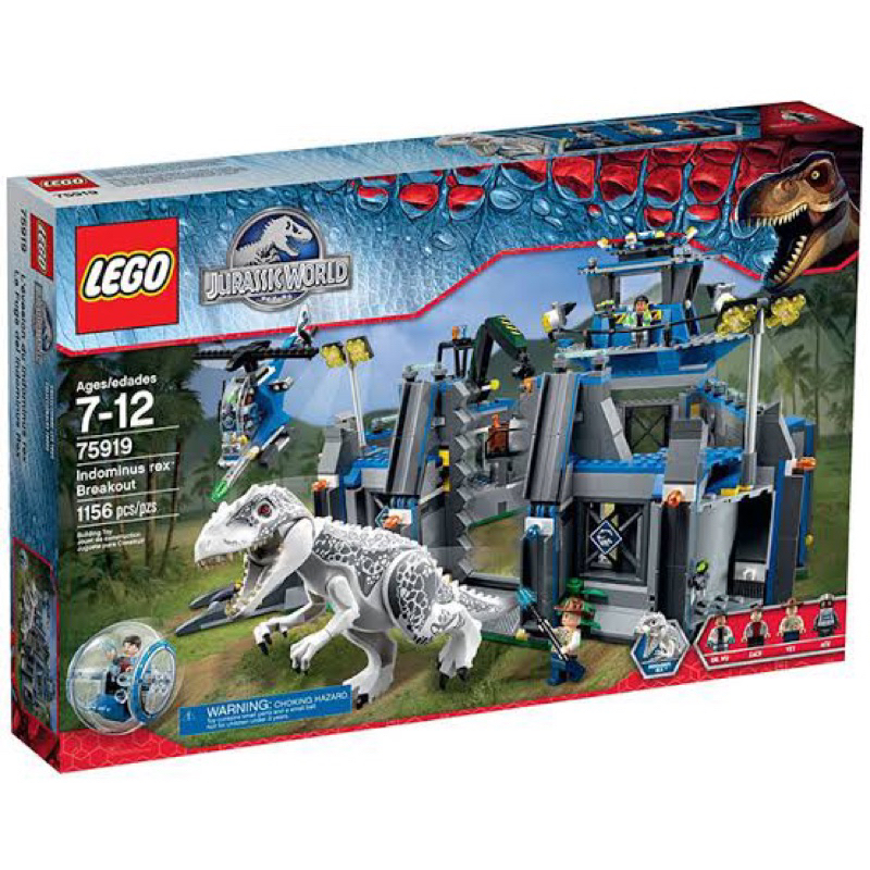 Lego 75919 Indominus rex™ Breakout repack box