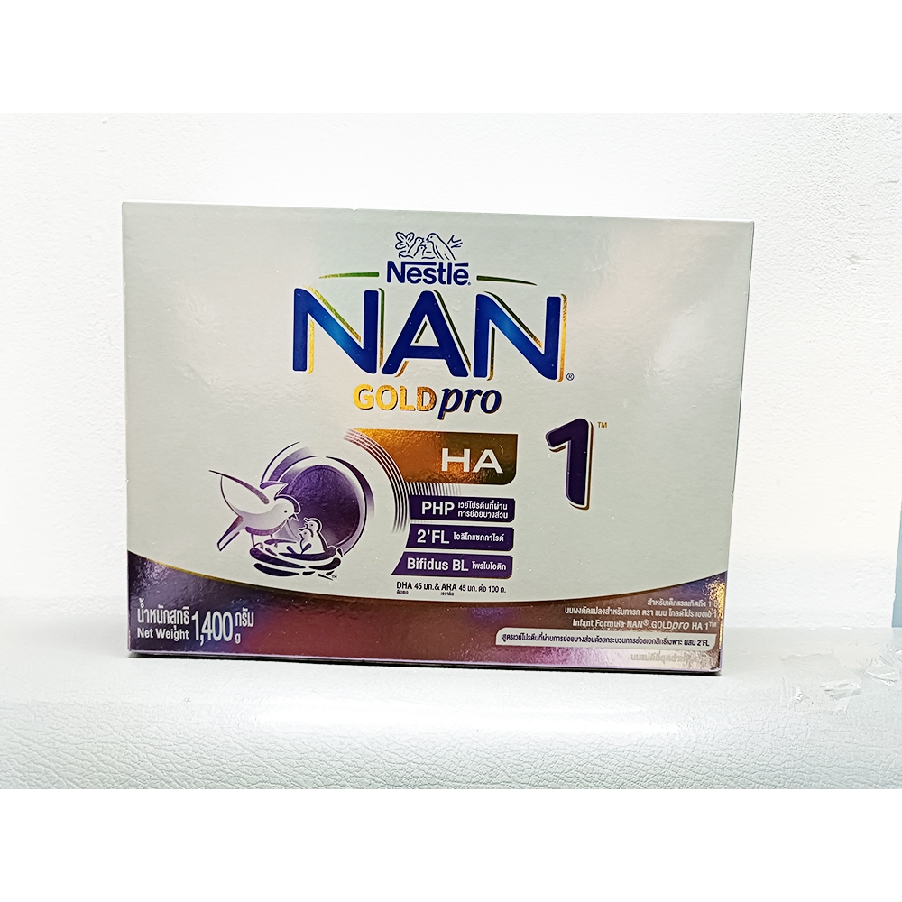 ขายถูกๆจ้า ของแท้นะครับ นมผงแนน สูตร 1 NAN Gold Pro HA 1