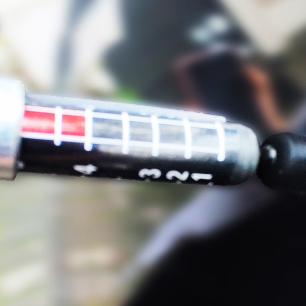 ปากกาทดสอบความหนาสีรถพร้อมตัวบ่งชี้สเกลปลายแม่เหล็กแบบพกพาเครื่องทดสอบการเคลือบสีรถยนต์ Meter Coat Crash Check Test - รูปที่ 5