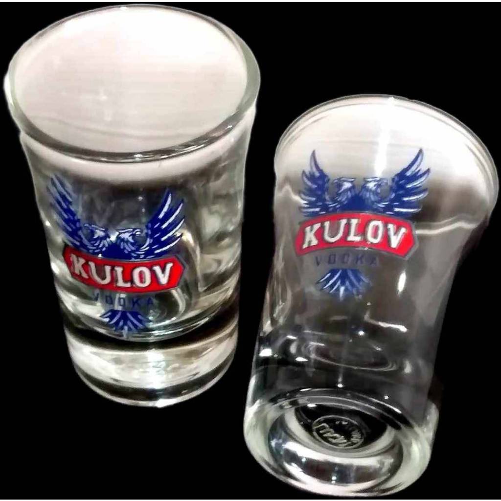 แก้วช้อตKULOVงานแท้ ขนาดเล็กลายสวยตรงปกสำหรับนักดื่ม
