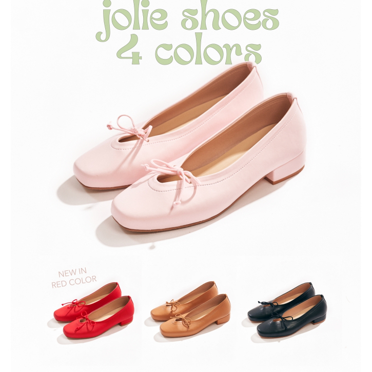 Jolie Shoes - รองเท้าดีเทลโบว์(Pre-Order)