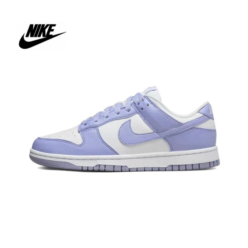 ของแท้ 100% Nike Dunk Low next nature "lilac"รองเท้าผ้าใบ