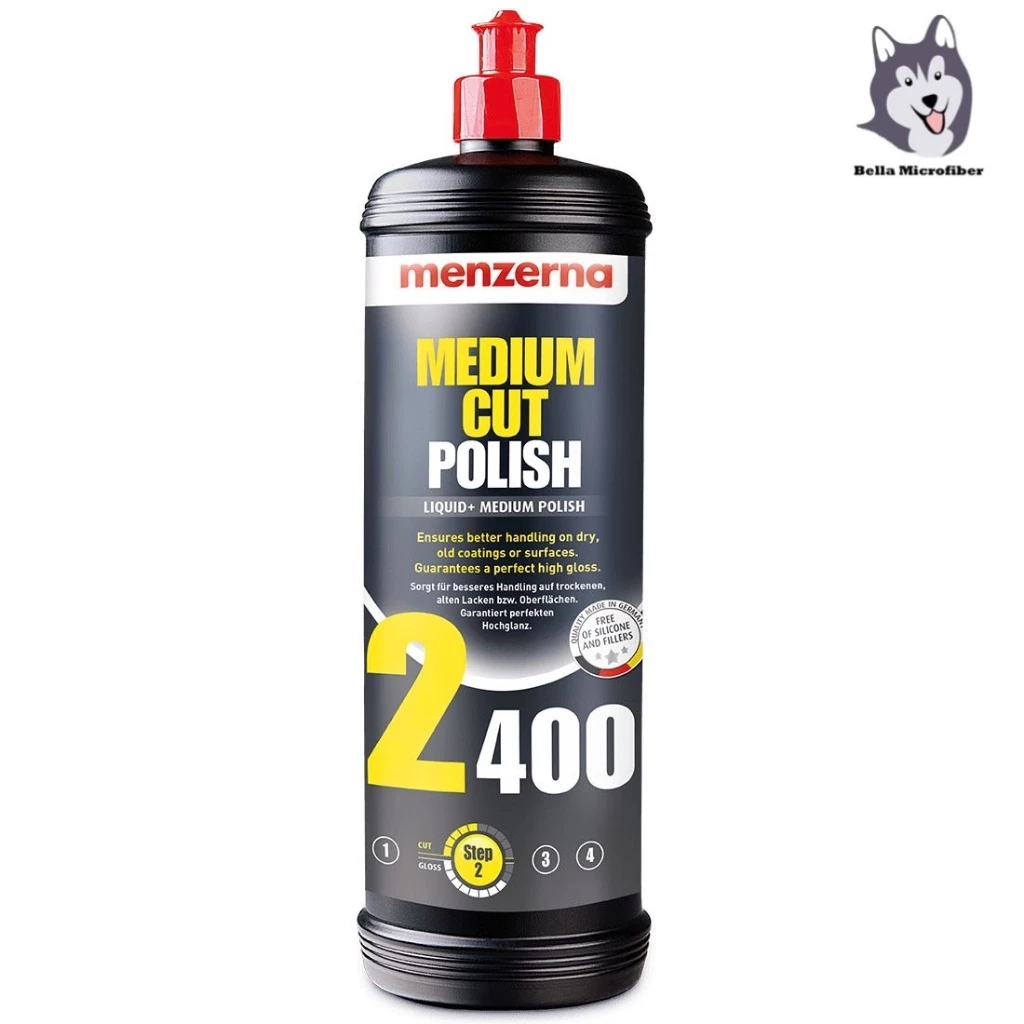 Menzerna 2400 - Medium Cut Polish น้ำยาขัดหยาบปานกลาง แบบแบ่งขาย