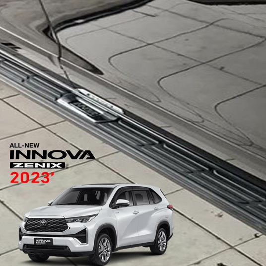 บันไดข้าง innova 2023 2024 2025 ทรงห้าง สีดำ แข็งแรงทนทาน งานตรงรุ่น