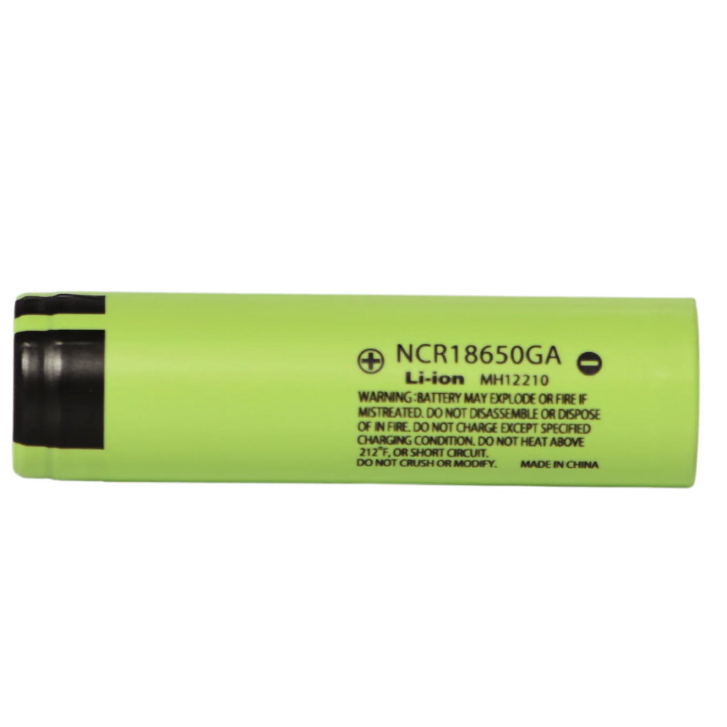 Panasonic NCR18650GA 3500mAh แท้ 100% รุ่นใหม่ย้ายมาผลิตในจีน เพื่อราคาที่ถูกลง