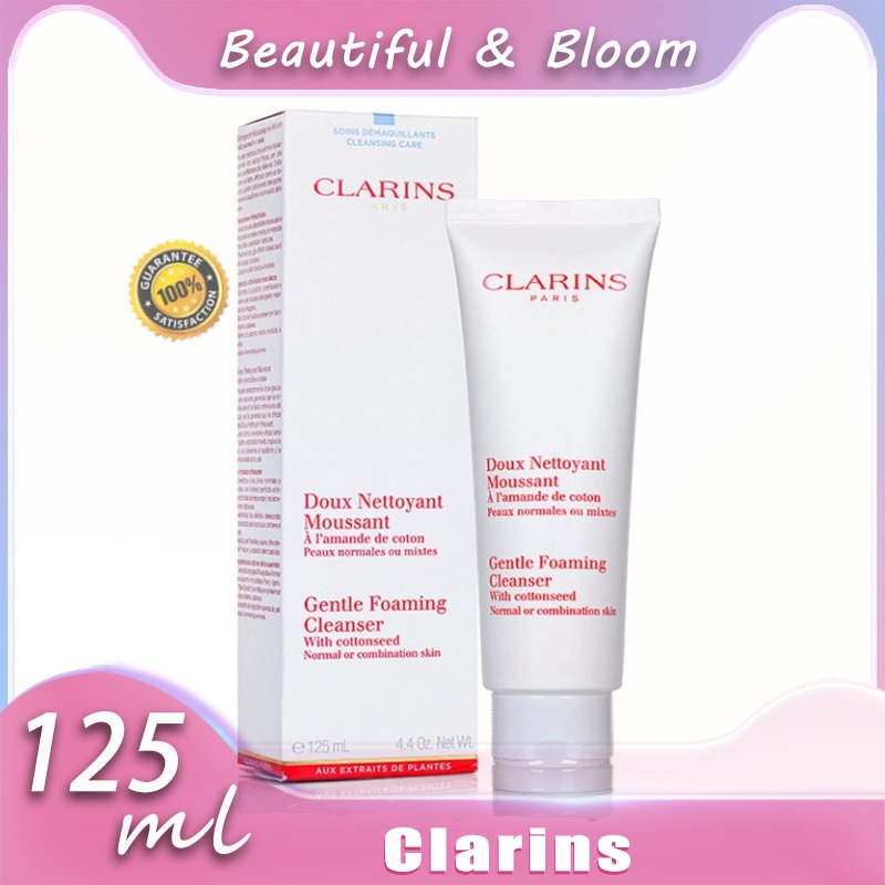 Clarins Gentle Foaming Cleanser with Cottonseed 125ml