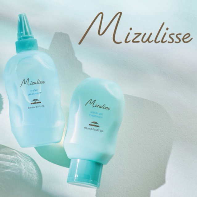 Milbon Mizulisse Water Treatment 240ml / Water Gel Treatment 180g มิลบอน มิซุลิสเซ่ วอเตอร์ ทรีทเม้นท์