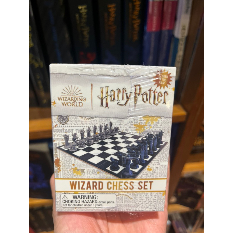 Harry potter wizard chess set มินิทอย แฮร์รี่พอตเตอร์ เซตหมากรุก *มุมกล่องมีตำหนิ*