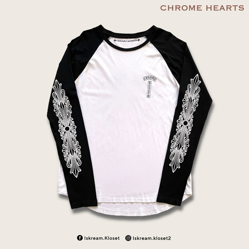 CHROME HEARTS T Shirt เสื้อแขนยาวมือสอง✔️