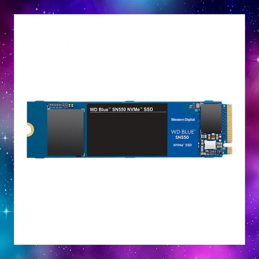 500 GB SSD (เอสเอสดี) WD BLUE SN550 PCIe/NVMe M.2 2280 (WDS500G2B0C) ใช้งานปกติ