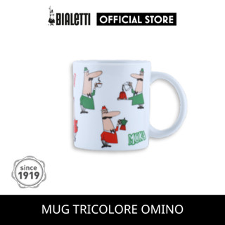 Bialetti แก้วเซรามิก Tricolor Omino Mug รุ่น ทรีคัลเลอร์ โอม…