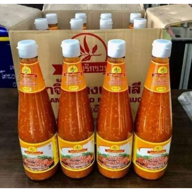 (6 ขวด) น้ำจิ้ม ย่างเกาหลี (สูตรกะทะร้อน) พริกรวย ขวดใหญ่ 670 กรัม รสเด็ด