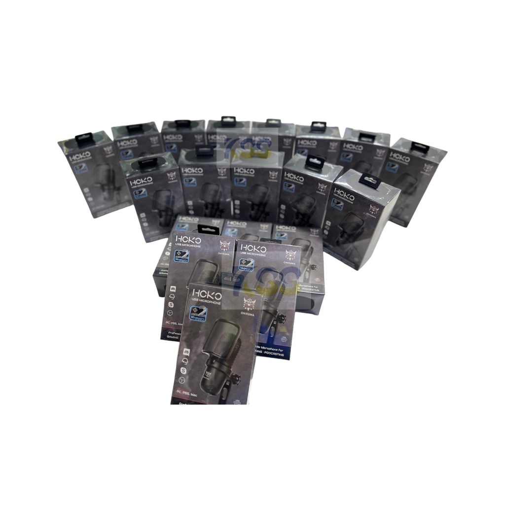 🔥🔥ไมค์สตรีม คุณภาพขั้นเทพ  M630 MICROPHONE (ไมโครโฟน) ONIKUMA HOKO M630 BLACK🔥🔥 เติมสต๊อกแล้วจ้า 🔥
