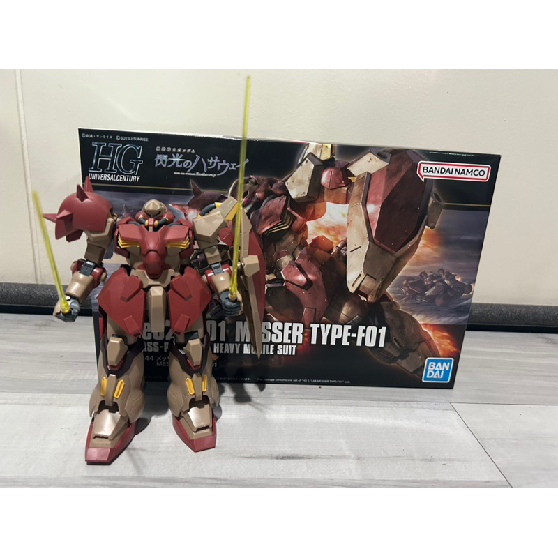 HG 1/144 ME02R-F01 Messer Type-F01 ( ประกอบแล้ว )