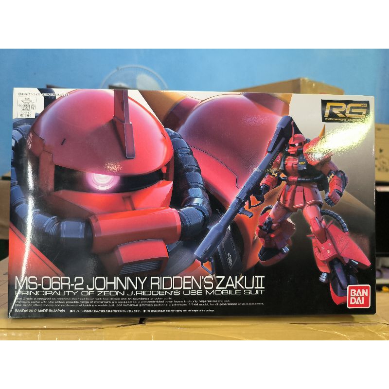 rg 1/144 zaku ii johnny ridden