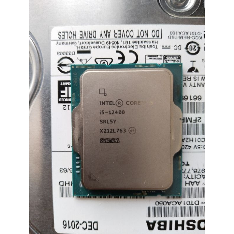 CPU INTEL I5-12400 รุ่นนี้มีการ์ดจอในตัว มือสอง (ประกันร้าน 1 เดือน)