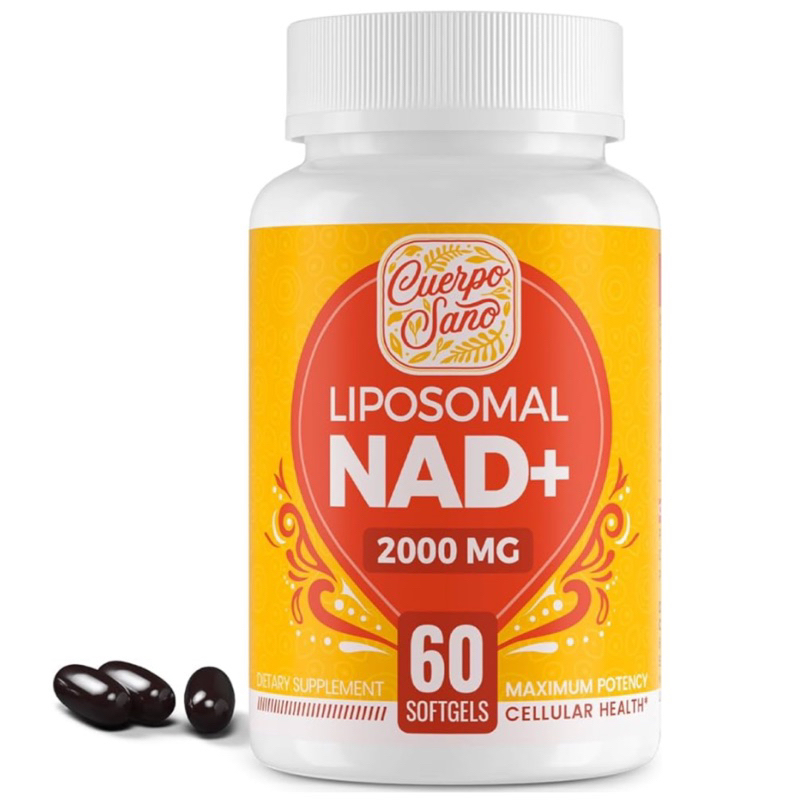 ✅LIPOSOMAL NAD➕ 2000 MG ชะลอวัย ลดความเสื่อม⚡️ซ่อมแซม DNA⚡️เพิ่มพลังงานเซลล์⚡️ต้านอนุมูลอิสระ ‼️ 60 ซอฟ์ทเจล ‼️