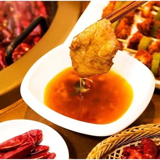 น้ำมันงา น้ำมันงาหม้อไฟ ใช้สำหรับน้ำจิ้มชาบู กระป๋องเล็กขนาดพอดีทาน 火锅油碟 ขนาด 60g