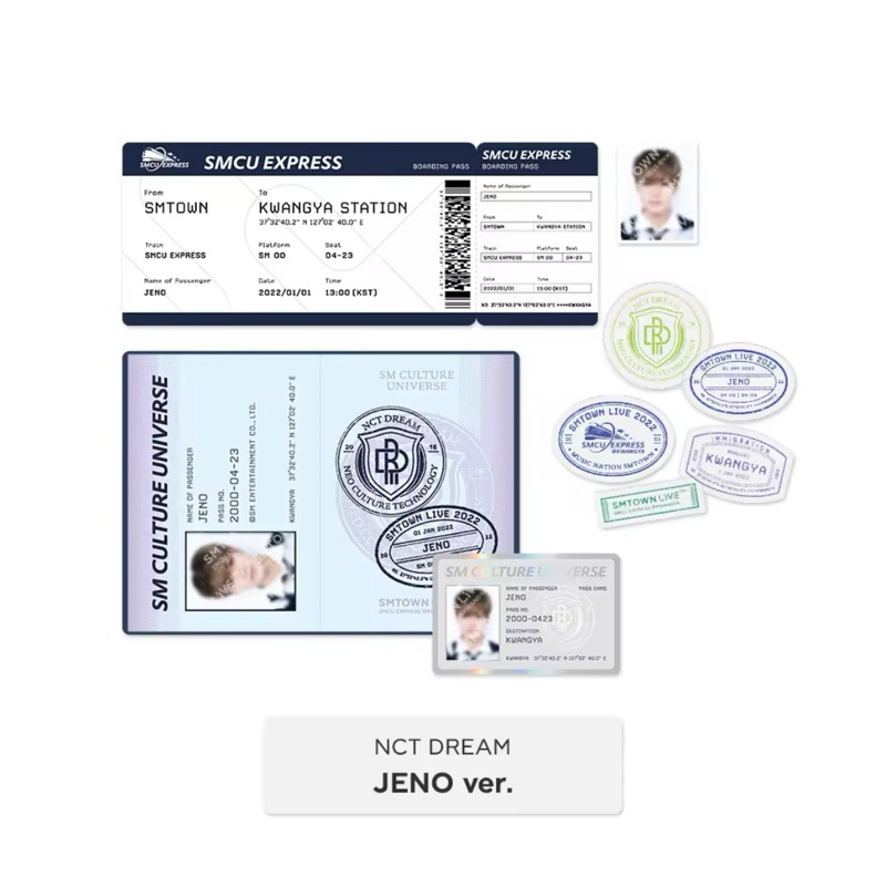 NCT Dream - SMCU EXPRESS KWANGYA PASSPORT Jeno ver