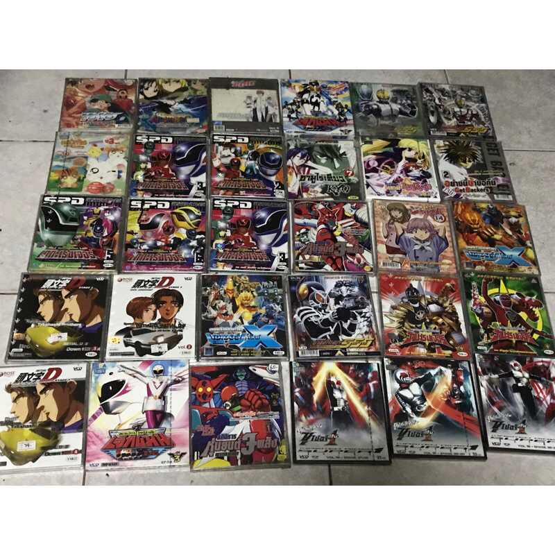 VCD,วีซีดีการ์ตูนกล่อง (2) การ์ตูนยอดนิยม แผ่นแท้ มาสเตอร์ มือ 1