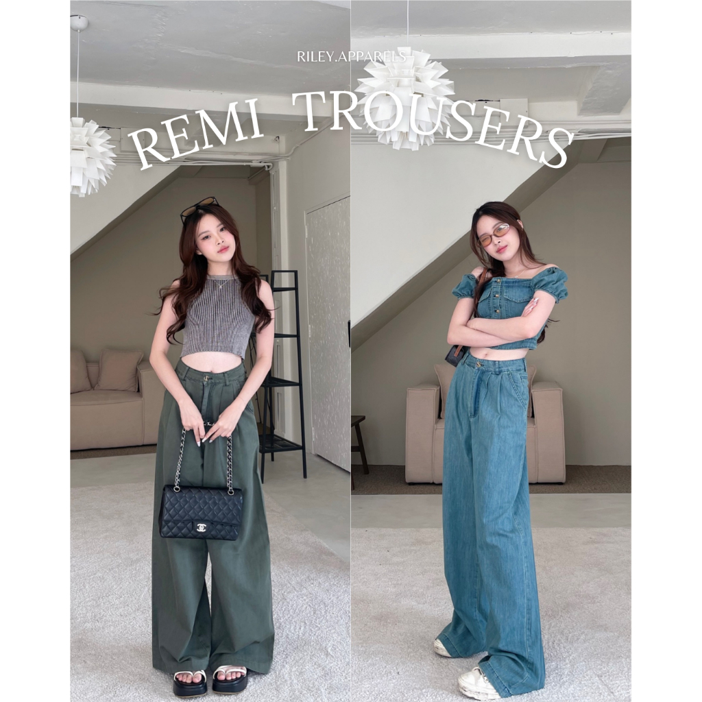 Riley.apparels - Remi Trousers 9084 ได้เฉพาะกางเกง