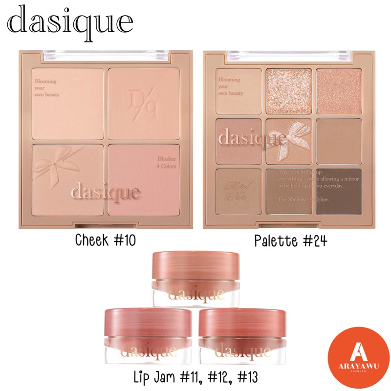 (✅พร้อมส่ง/ฉลากไทย) 🤎 Dasique Shadow Palette Muted Nuts Collection