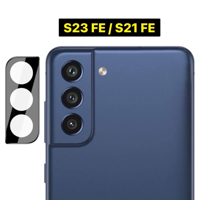 ฟิล์มกระจกติดเลนส์กล้อง  Samsung Galaxy S21 FE  5G /S23 FE 5G(Fan edition 5G  )ฟิล์มกระจกนิรภัยป้องกันกล้อง