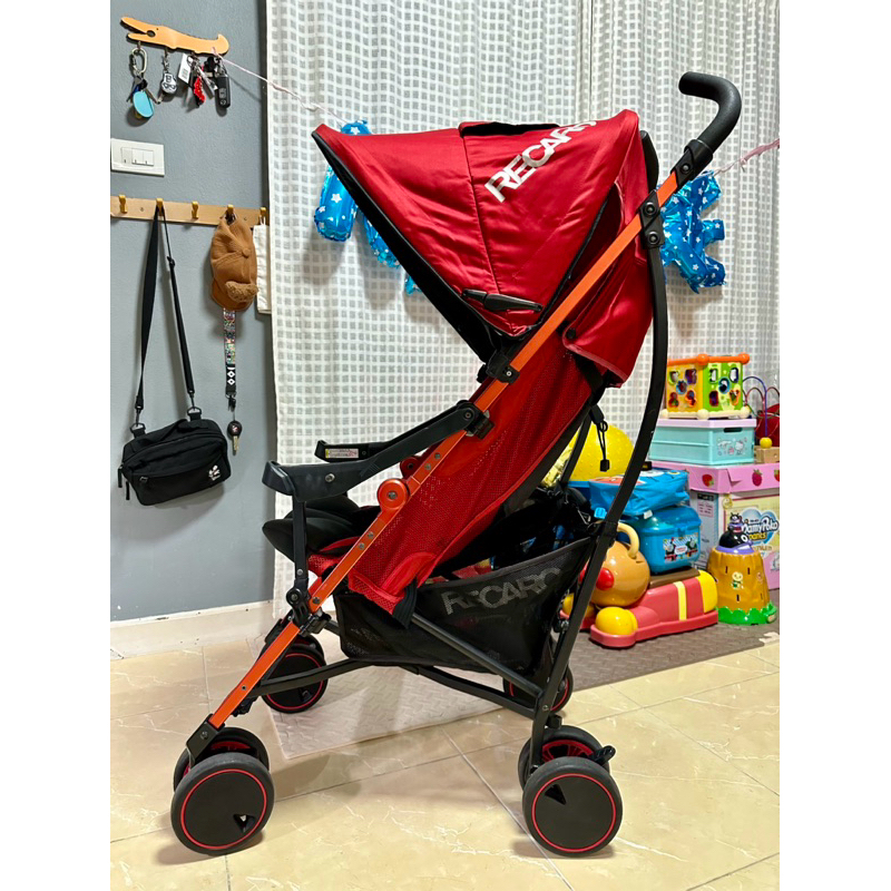 รถเข็น Recaro i-walk สีแดง