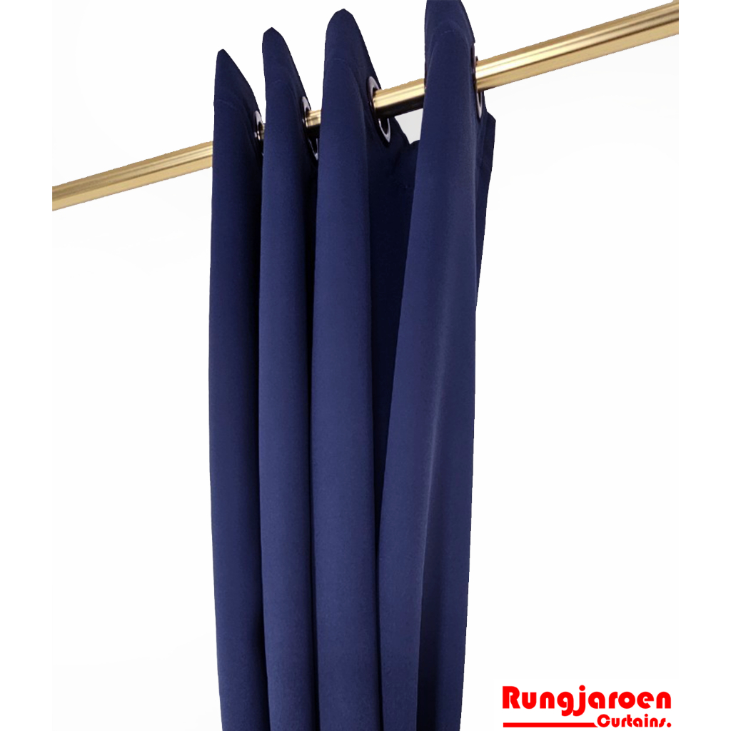 แนะนำ ผ้าม่าน ผ้าม่านสีกรม แบบตาไก่ สีพื้น Blackout UV ตกแต่งบ้าน By ร้านรุ่งเจริญผ้าม่าน ราคาพิเศษ มีเก็บเงินปลายทาง