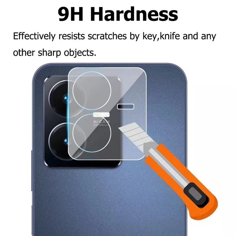 ฟิล์มกระจกกันรอยOppo Realme C51 C53 ฟิล์มกระจกกันรอย เลนส์กล้อง เต็มเลนส์ Realme C51 C53