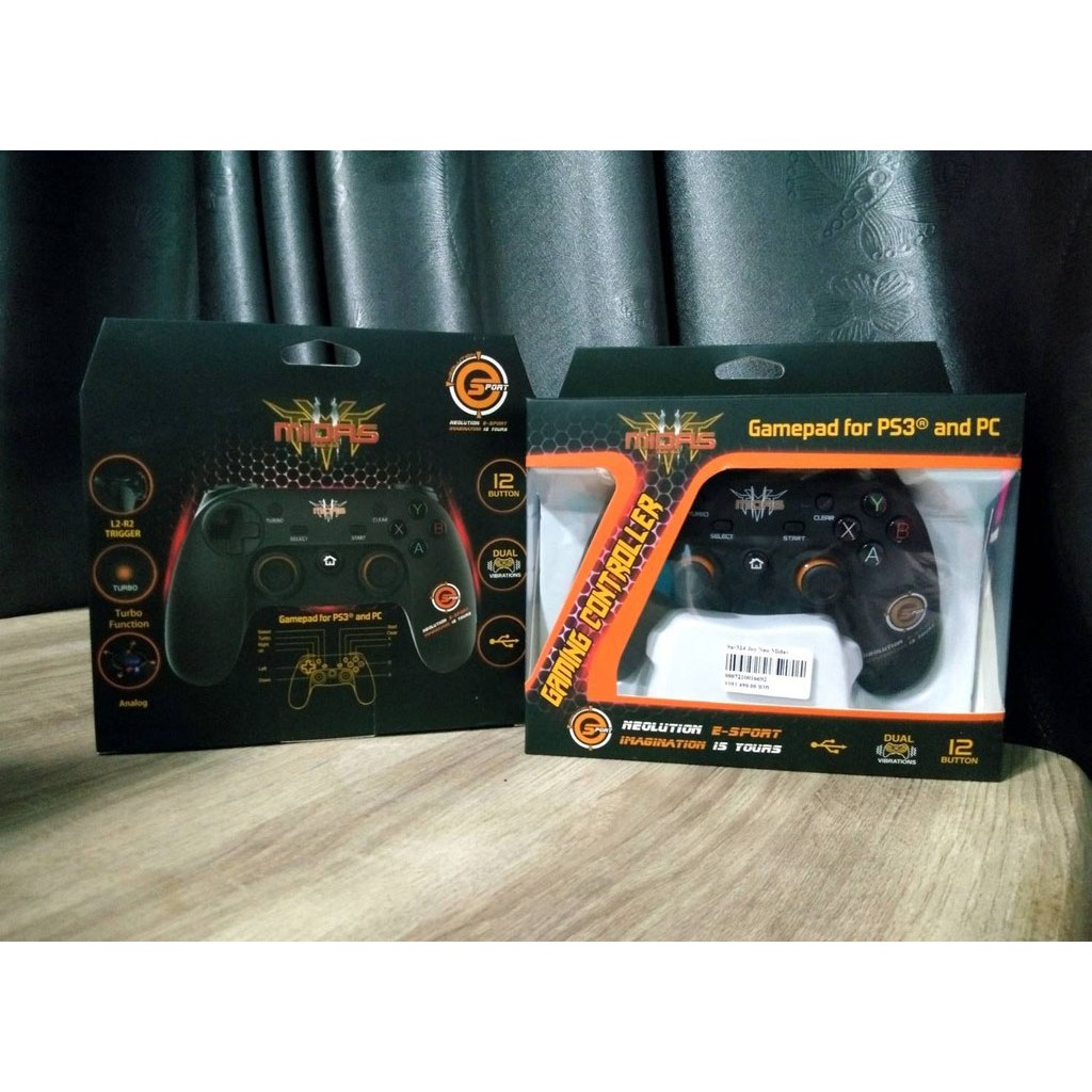 จอยเกม E-Sport Gaming LED การสัมผัสดีมากๆ เสียบแล้ว เล่นได้เลยไม่ต้องติดตั้ง