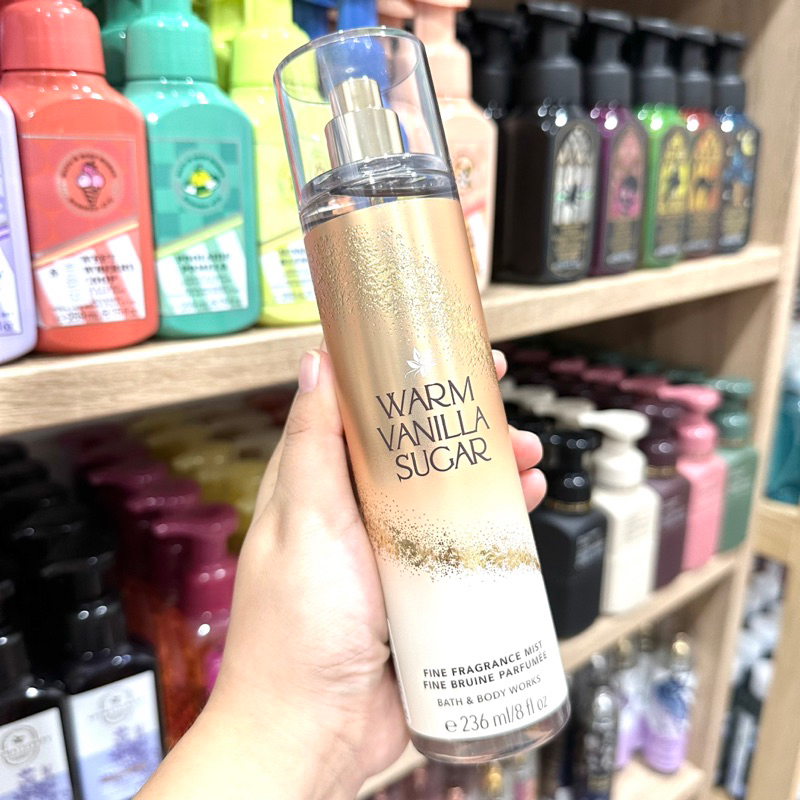 Bath And Body Works Fragrance Mist 236 ml กลิ่น Warm vanilla sugar