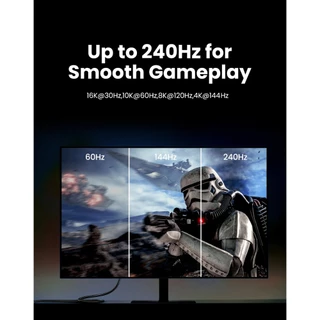 UGREEN สาย เคเบิล Display Port รองรับ 16K30Hz 10K60Hz 4k 240hz DP2.1 รุ่น DP118