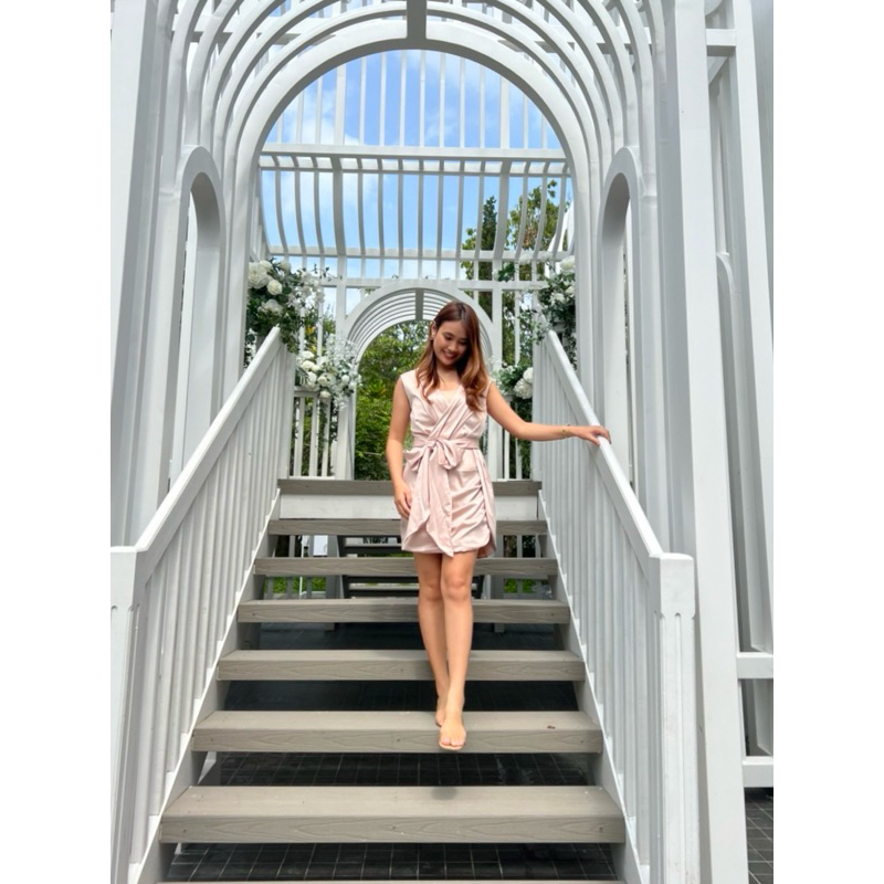 เดรส ป้าย LINDA มือสอง