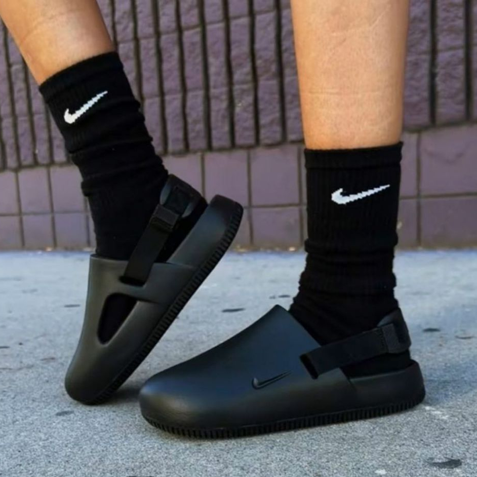 [ลิขสิทธิ์แท้] Nike Collection ไนกี้ รองเท้าแตะ รองเท้าผู้ชาย ND M Calm Slide FD4116-001 / FD4116-100 (1800)