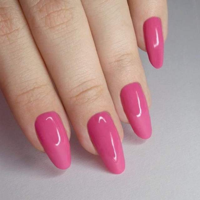 เล็บปลอมสีเจลแท้ 100 % ทำชิ้นต่อชิ้นค่ะ No.BarbiePink 💅🏻💕mtssiiDB50/xeijayi11