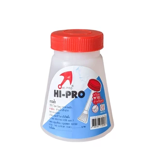 กาวน้ำ ตราม้า 60 cc. ขวดสามเหลี่ยม / กาวน้ำ ฝาไม้พาย HI-PRO 145 cc. 1 ขวด