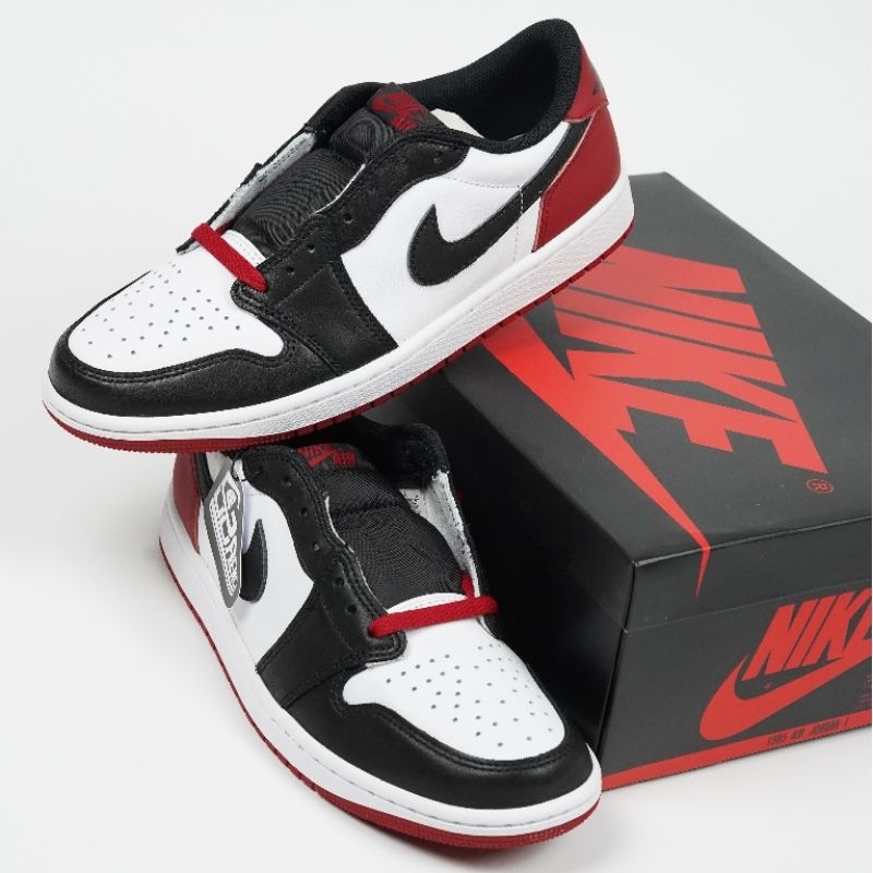 Jordan 1 Low OG Black Toe (2023) ✅พร้อมส่ง แท้ 100%✅